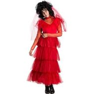 할로윈 용품Rubies Womens Beetlejuice Lydias Dress, Red, Large