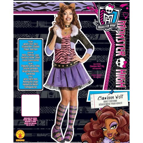  할로윈 용품Rubie's Secret Wishes Monster High Deluxe Adult Clawdeen Wolf Costume