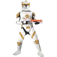 할로윈 용품Rubies Mens Star Wars: the Clone Wars, Deluxe Commander Cody Clone Trooper Costume