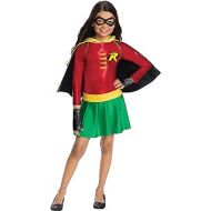 할로윈 용품Rubies Costume Girls DC Comics Robin Dress Costume, Small, Multicolor