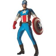 할로윈 용품Rubies Costume Co Mens Marvel Universe Grand Heritage Captain America Costume