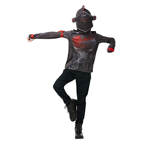  할로윈 용품Rubies Fortnite Black Knight Adult Costume Top & Mask