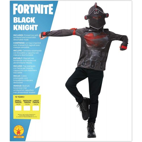  할로윈 용품Rubies Fortnite Black Knight Adult Costume Top & Mask