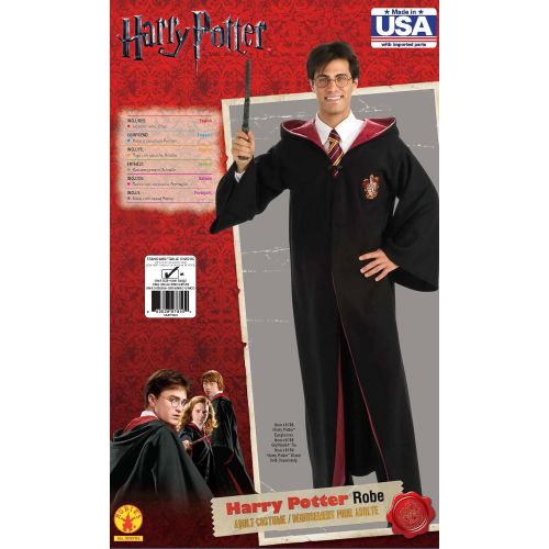  할로윈 용품Rubies Harry Potter Deathly Hallows DLX Harry Robe Costume Adult