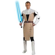 Rubies Costume Mens Star Wars Clone Deluxe Adult Obi-Wan Kenobi, Multicolor