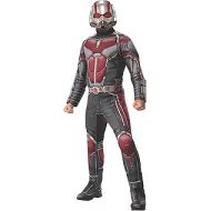 할로윈 용품Rubies Mens Marvel: Avengers 4 Mens Deluxe Ant-Man Costume and Mask Adult Costume