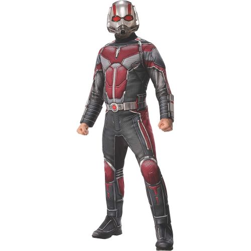  할로윈 용품Rubies Mens Marvel: Avengers 4 Mens Deluxe Ant-Man Costume and Mask Adult Costume