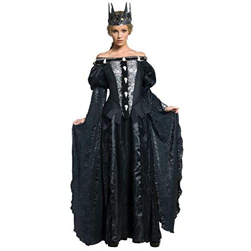  할로윈 용품Rubie's Snow White and The Huntsman Adult Queen Ravenna Skull Dress Costume, Black, Small