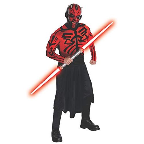  할로윈 용품Rubie's Star Wars Adult Deluxe Darth Maul Muscle Chest Costume And Mask
