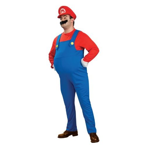  할로윈 용품Rubie's Super Mario Brothers Deluxe Mario Costume