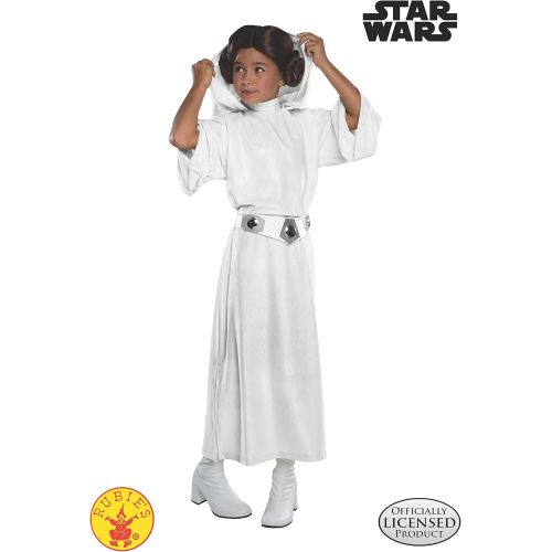  할로윈 용품Rubies Costume Star Wars Classic Princess Leia Deluxe Child Costume, Small