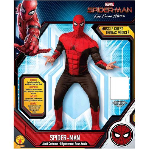  할로윈 용품Rubies Mens Marvel: Spider-Man Far from Home Deluxe Costume