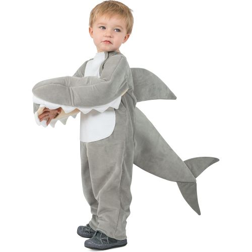  할로윈 용품Rubie's Princess Paradise Childs Chompers Chomping Shark Costume, Small