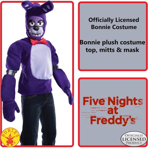  할로윈 용품Rubies Costume Boys Five Nights At Freddys Bonnie The Rabbit Costume, Large, Multicolor, Model:630623