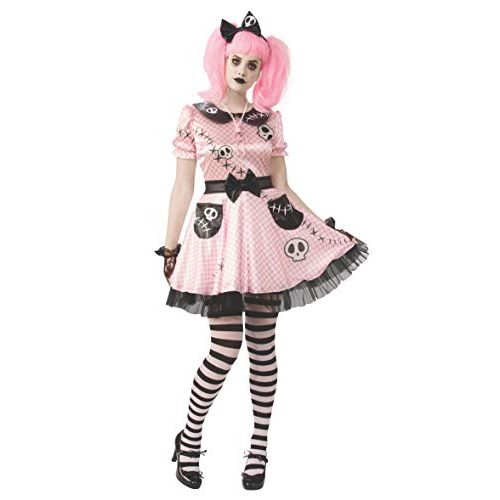  할로윈 용품Rubies womens Opus Collection Ragdolls Womens Pink Skelly Costume