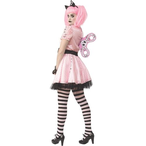  할로윈 용품Rubies womens Opus Collection Ragdolls Womens Pink Skelly Costume