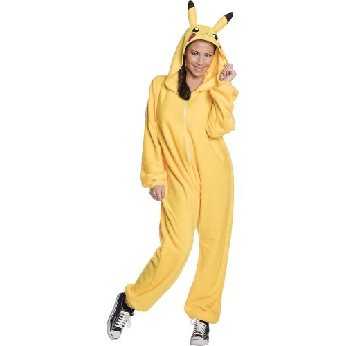  할로윈 용품Rubies Adult Pokemon Pikachu Costume Jumpsuit