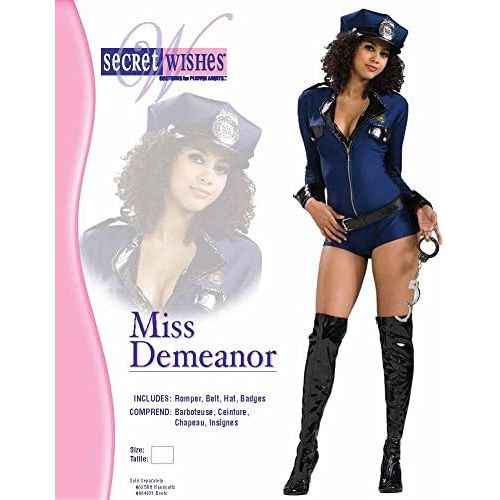  할로윈 용품Rubie's Secret Wishes Sexy Miss Demeanor Costume