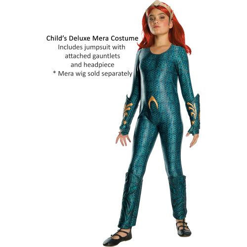  할로윈 용품Rubies Aquaman Movie Childs Deluxe Mera Costume