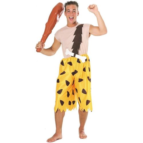  할로윈 용품Rubies Costume Co Mens The Flintstones Bamm-Bamm Adult Costume