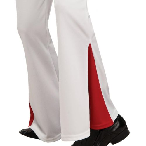  할로윈 용품Rubies Elvis Presley - Adult Deluxe Jumpsuit Costume,White,X-Large