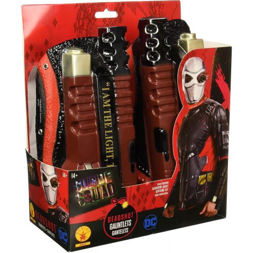  할로윈 용품Rubies Costume Co. Mens Suicide Squad Deadshot Deluxe Gauntlets