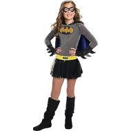 Rubies Girls DC Comics Batgirl Costume Dress, Large