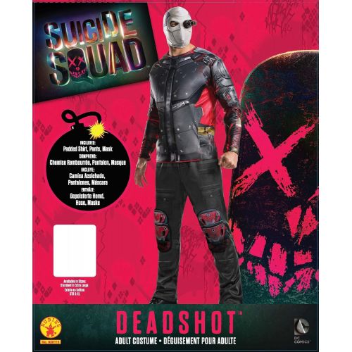  할로윈 용품Rubies Mens Suicide Squad Deluxe Deadshot Costume