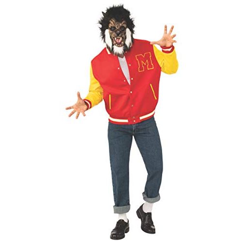  할로윈 용품Rubies Mens Michael Jackson Adult Thriller Werewolf Jacket and Mask Adult Costume