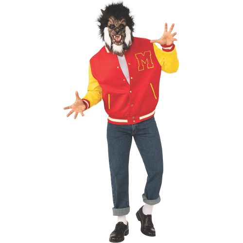  할로윈 용품Rubies Mens Michael Jackson Adult Thriller Werewolf Jacket and Mask Adult Costume