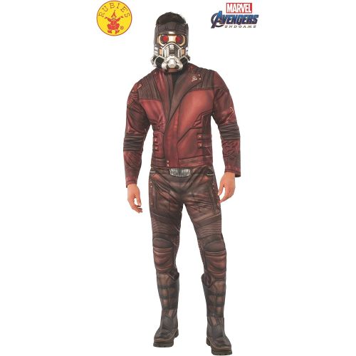  할로윈 용품Rubies Mens Marvel: Avengers 4 Mens Deluxe Star-Lord Costume and Mask Adult Costume