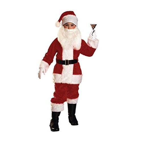  할로윈 용품Rubies Plush Child Santa Suit Costume, Small