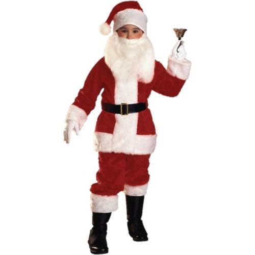  할로윈 용품Rubies Plush Child Santa Suit Costume, Small