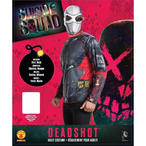  할로윈 용품Rubies Costume Co. Mens Suicide Squad Deadshot Costume Kit