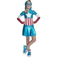 할로윈 용품Rubies Marvel Classic Childs American Dream Hoodie Costume Dress, Medium