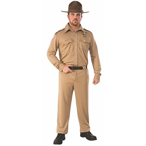  할로윈 용품Rubies Mens Stranger Things Jim Hopper Police Chief Uniform Costume