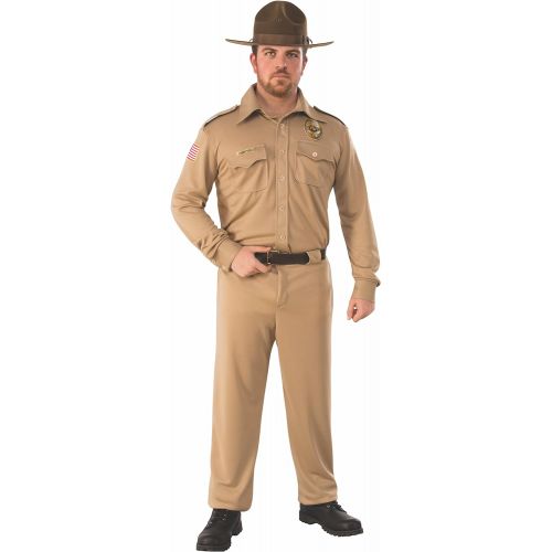  할로윈 용품Rubies Mens Stranger Things Jim Hopper Police Chief Uniform Costume