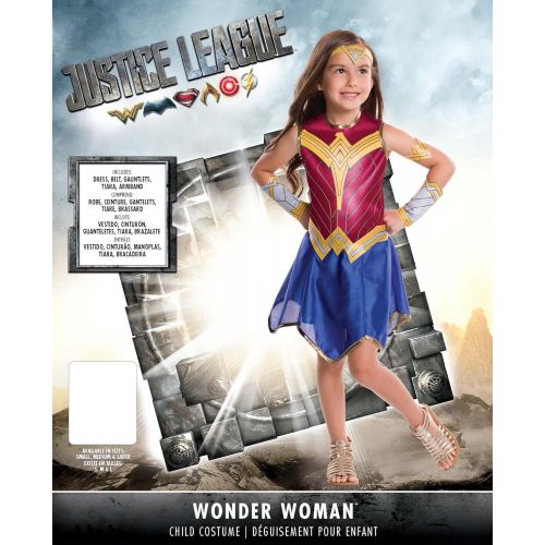  할로윈 용품Rubies Justice League Childs Wonder Woman Costume, Large