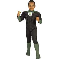 할로윈 용품Rubies Costume Green Lantern Deluxe Muscle Chest Child Costume