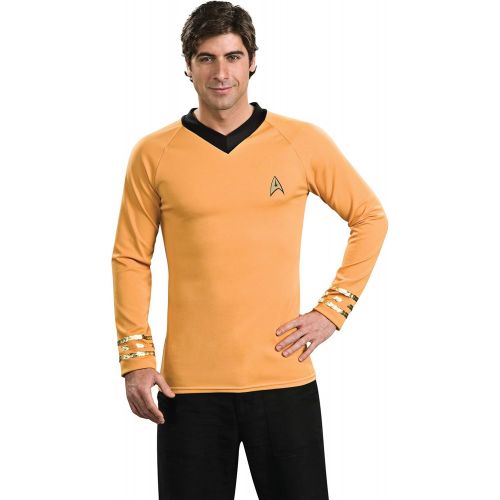  할로윈 용품Rubies Classic Star Trek Deluxe Captain Kirk Adult Costume Shirt