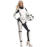 할로윈 용품Rubies Star Wars Female Stormtrooper, White/Black, X-Small Costume