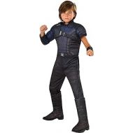 할로윈 용품Rubies Costume Captain America: Civil War Hawkeye Deluxe Muscle Chest Child Costume, Large