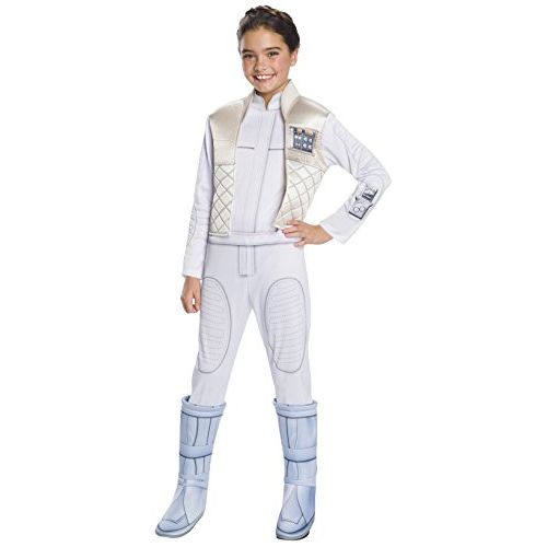  할로윈 용품Rubies Girls Star Wars: Forces Of Destiny Deluxe Princess Leia Organa Costume, Small