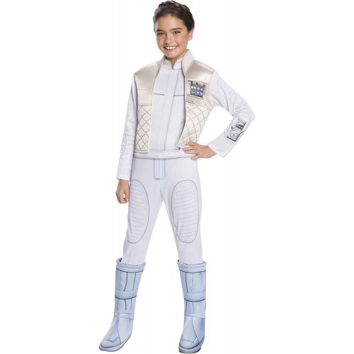  할로윈 용품Rubies Girls Star Wars: Forces Of Destiny Deluxe Princess Leia Organa Costume, Small