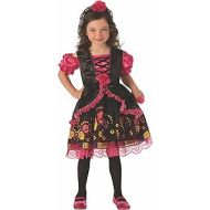 Rubies Day of The Dead Girls Costume
