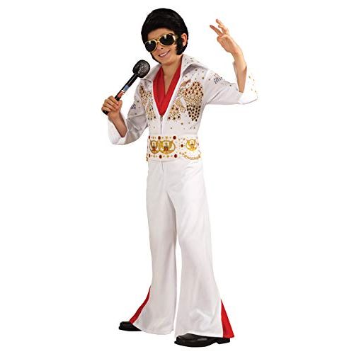  할로윈 용품Rubies Deluxe Elvis Child Costume, Large Size, One Color