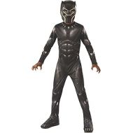 할로윈 용품Rubies Marvel: Avengers Endgame Childs Black Panther Costume & Mask, Medium