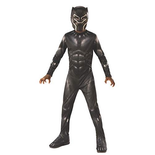  할로윈 용품Rubies Marvel: Avengers Endgame Childs Black Panther Costume & Mask, Medium