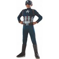 Rubie's Marvels Captain America: Civil War - Deluxe Muscle Chest Captain America Costume for Kids