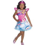 할로윈 용품Rubies Childs Barbie Dreamtopia Fairy Costume, X-Small